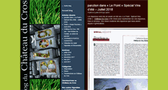 Desktop Screenshot of blog.chateauducros.com